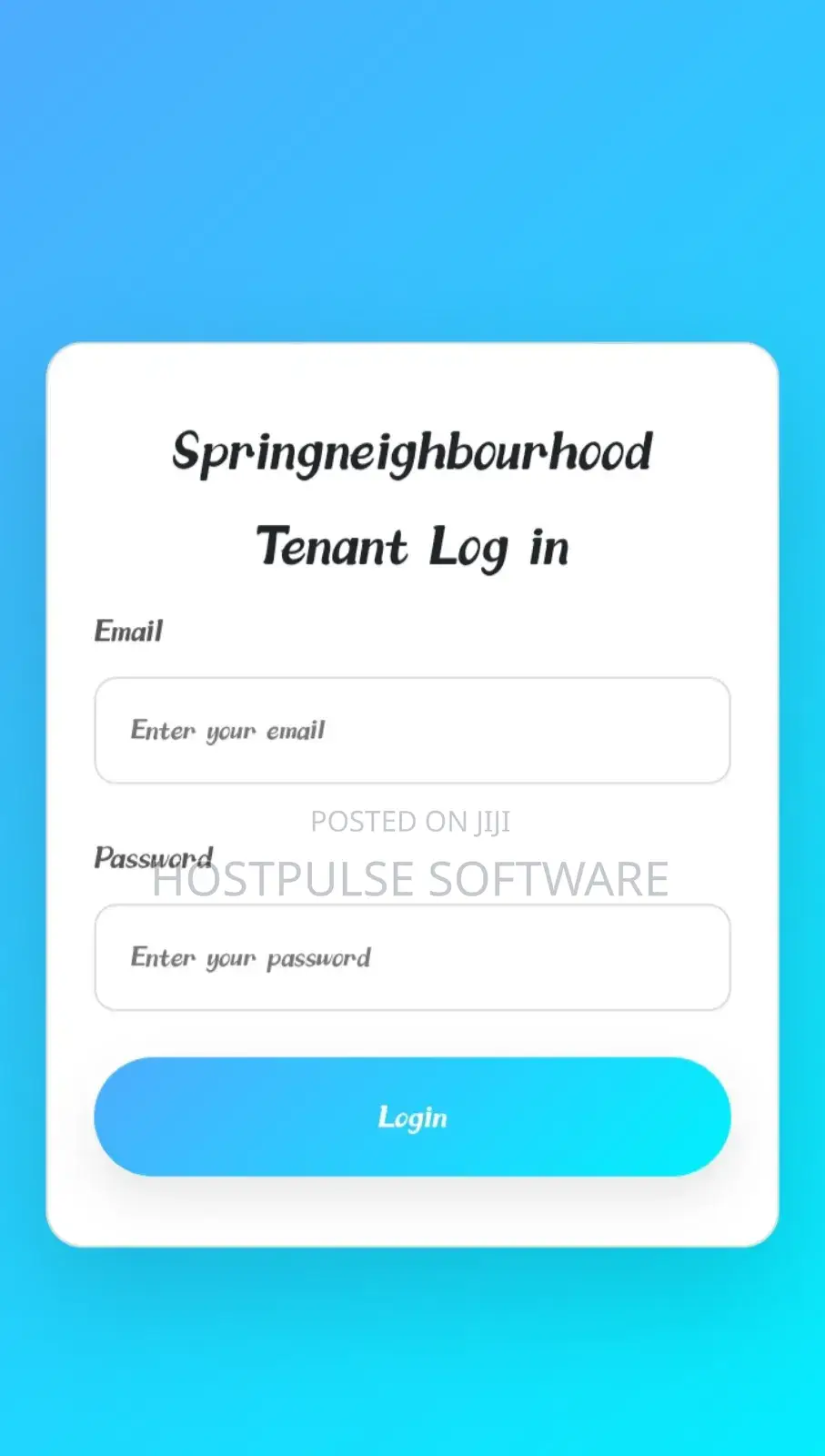 Rental/School/Shop Management System