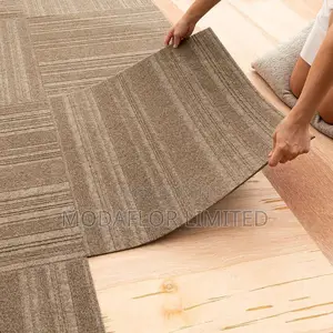 Durable Beauty for Every Space- Tile Carpets
