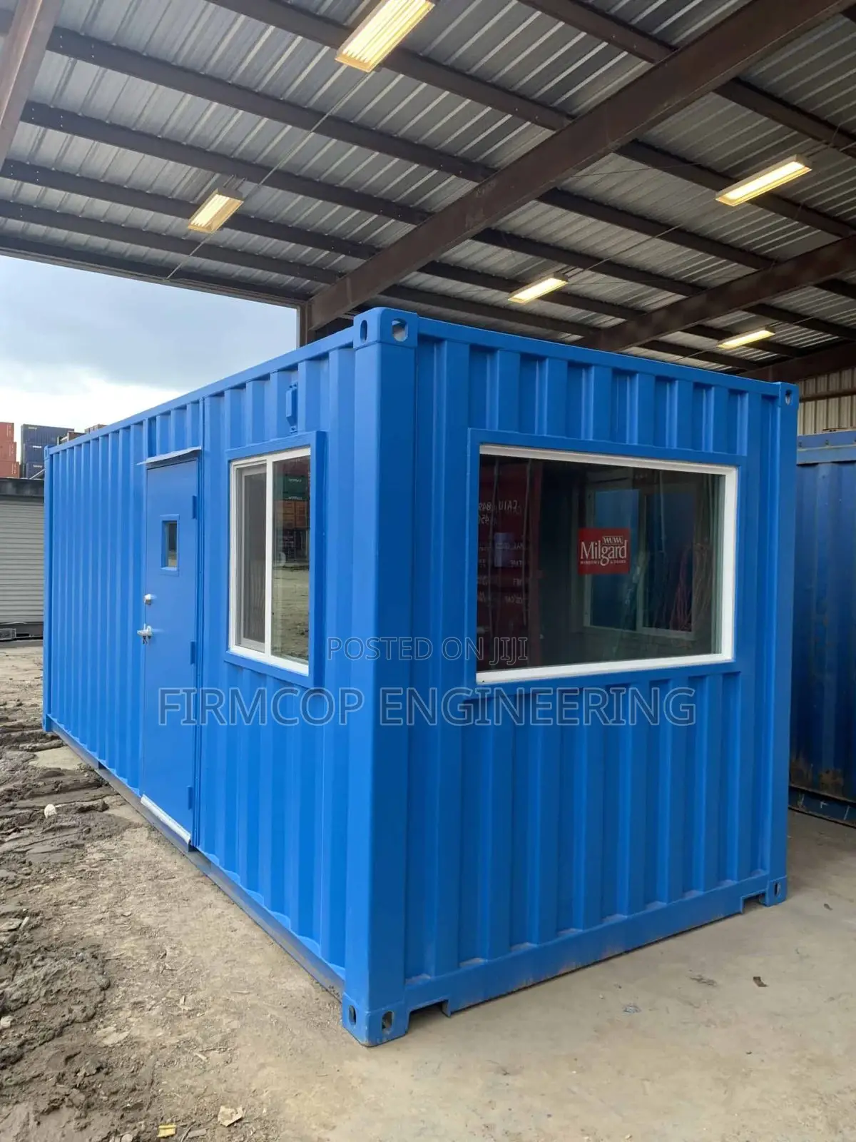 Sleek Mobile Container Office