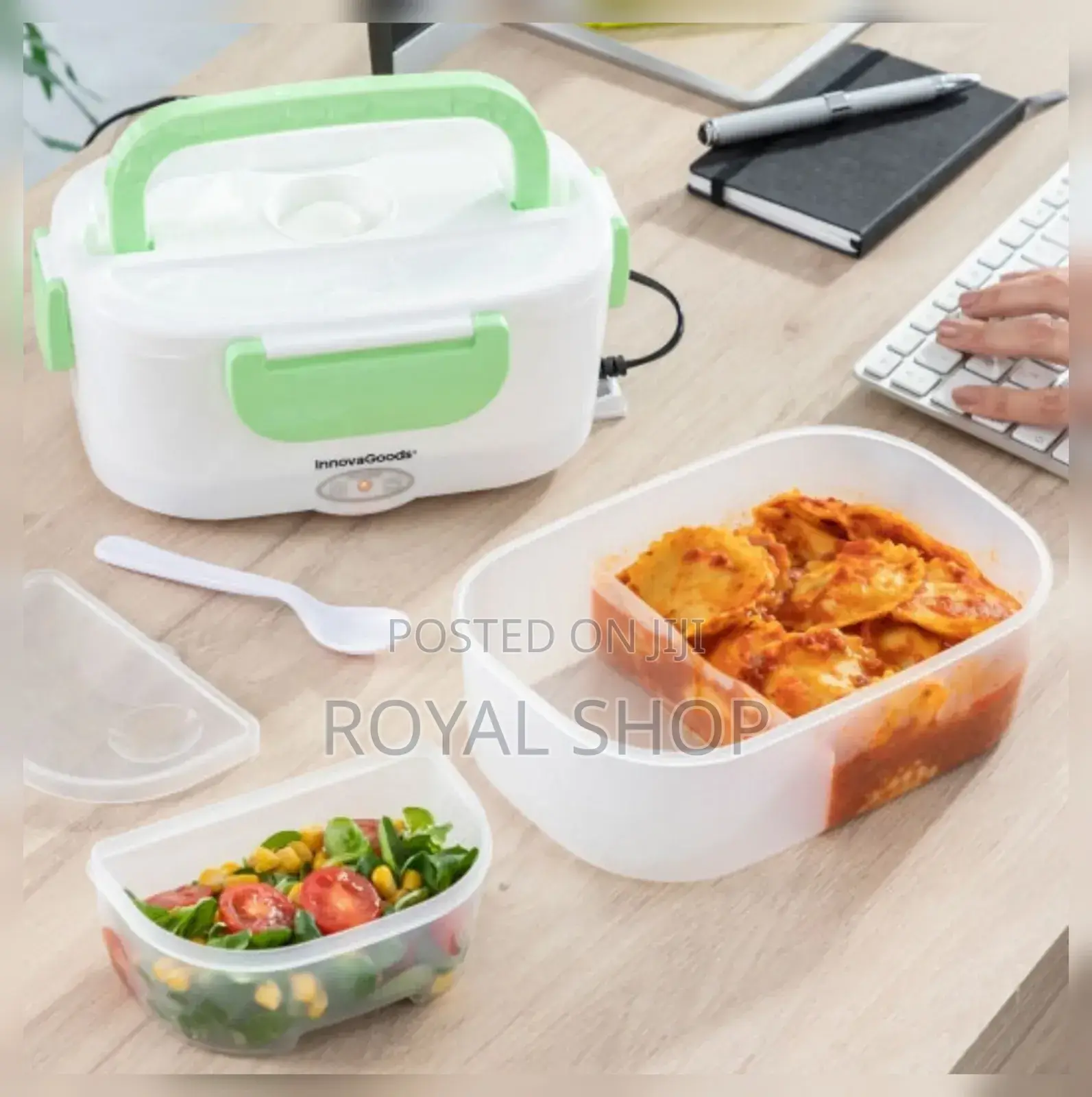 Electric Lunch Box With Plastic Liner