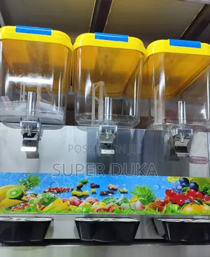 Commercial Beverage Dispenser. Juice Dispensers 
3 by 18.