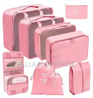 *9pcs Luggage Travel Organizers for Suitcase.