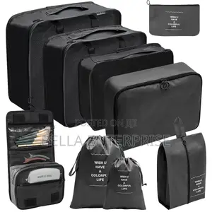*9pcs Luggage Travel Organizers for Suitcase.