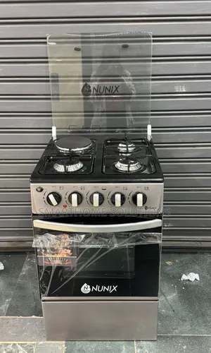 New Model 50*55 Nunix 3+1 Standing Cooker With Gas Oven