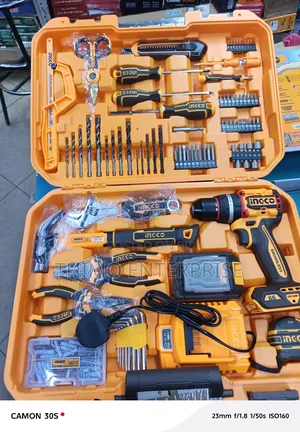Ingco Cordless Drill Set