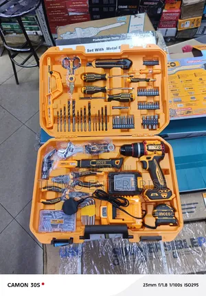 Ingco Cordless Drill Set