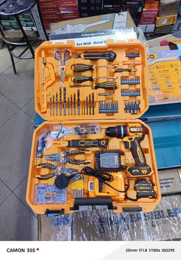 Ingco Cordless Drill Set - thumbnail 2