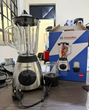 Electromate Powerful 2 In 1 Blender With Glass Jar - 1.5l