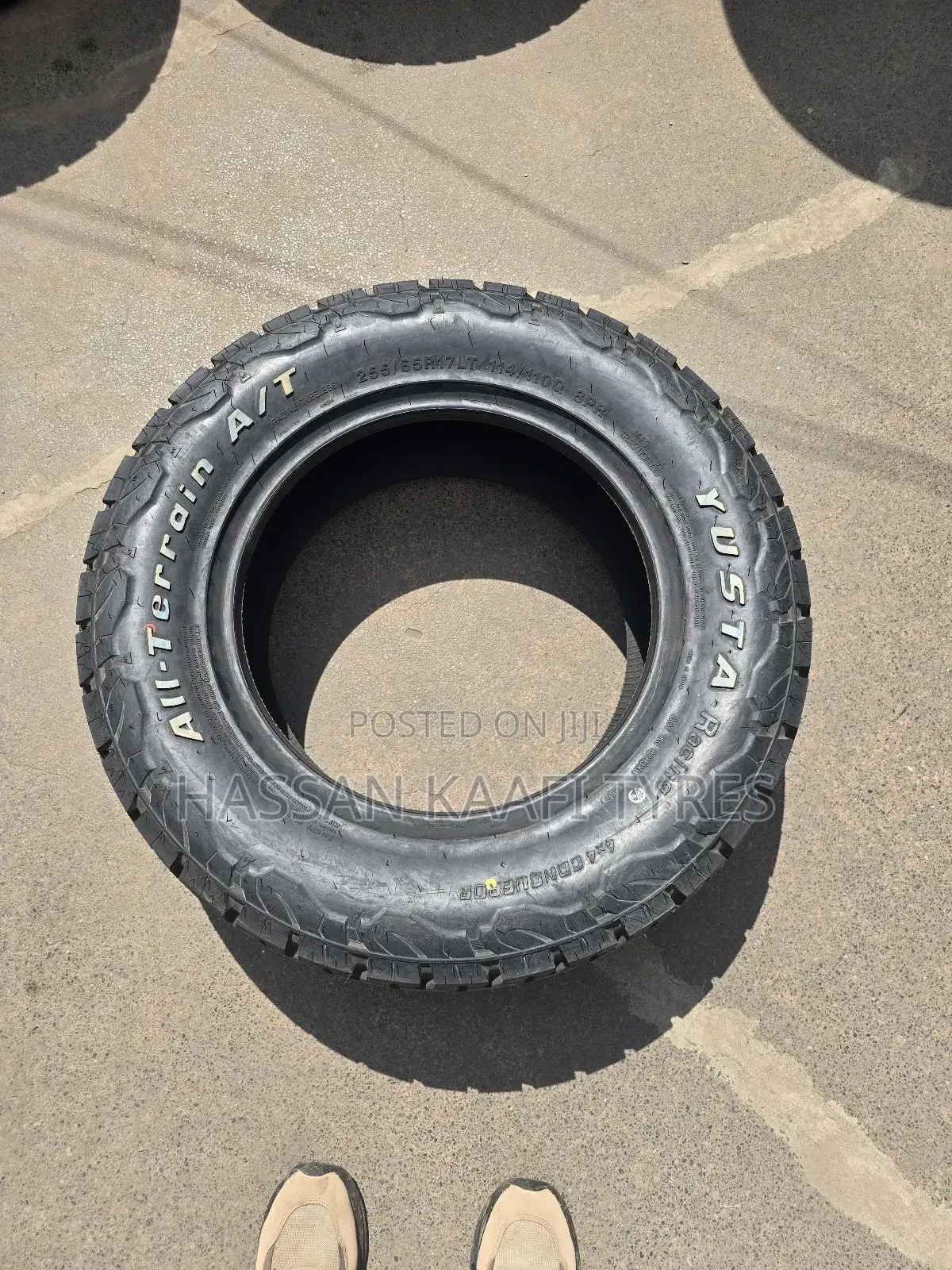 255/65r17 Yusta A/T Tyre