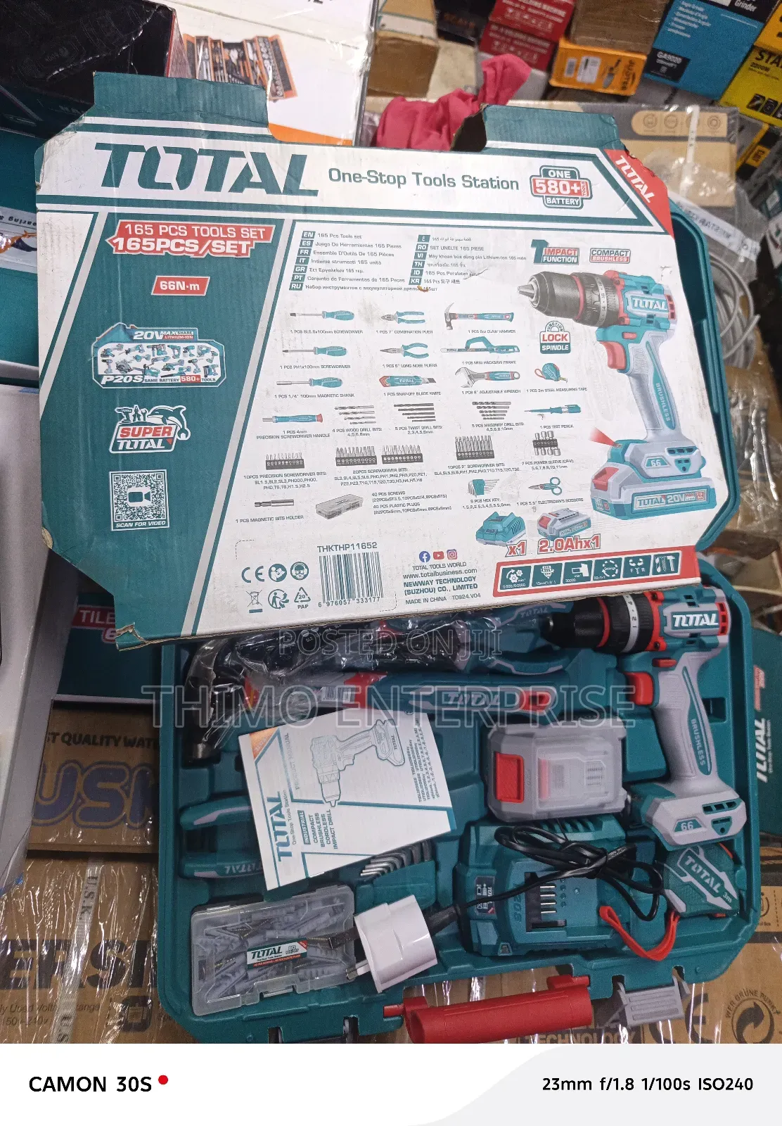 Total Cordless Drill Set