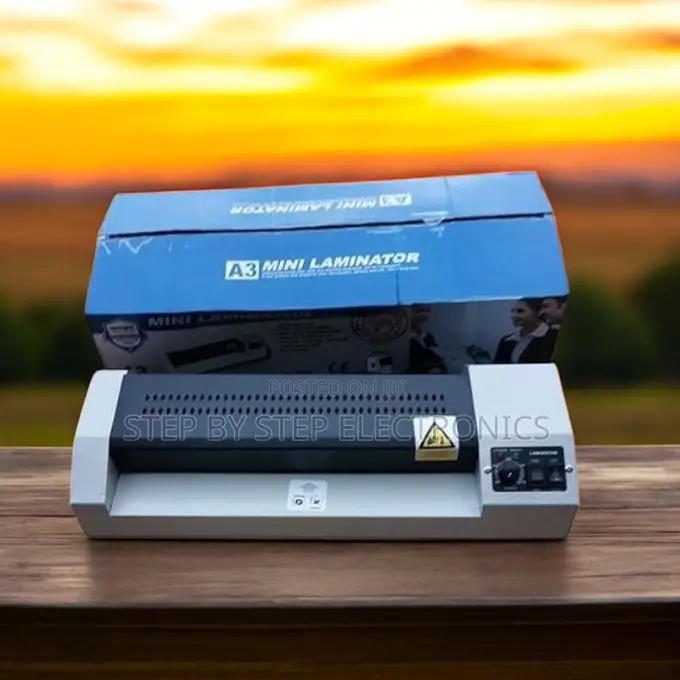 Durable A3 A4 Steel Body Laminating Machine With Temperature Knob