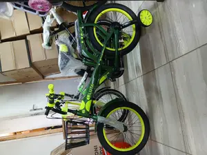 Luta Green Children’S Bike – Durable 16-Inch Cycle With Basket