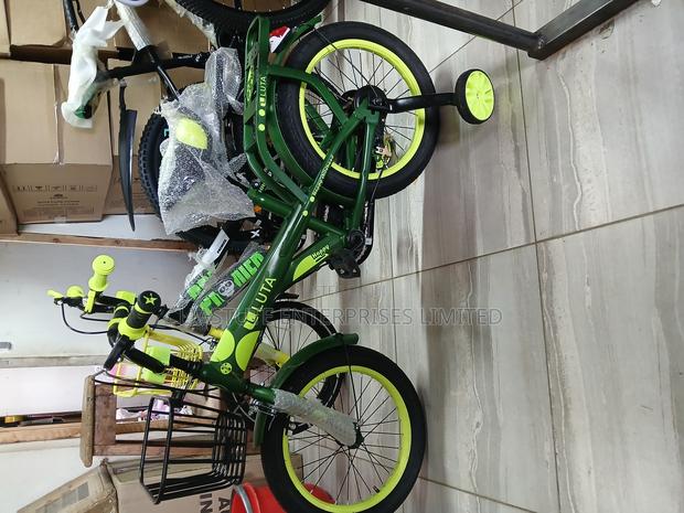Luta 16-Inch Training Bicycle – Kids Ride-on Bike With Support Wheels