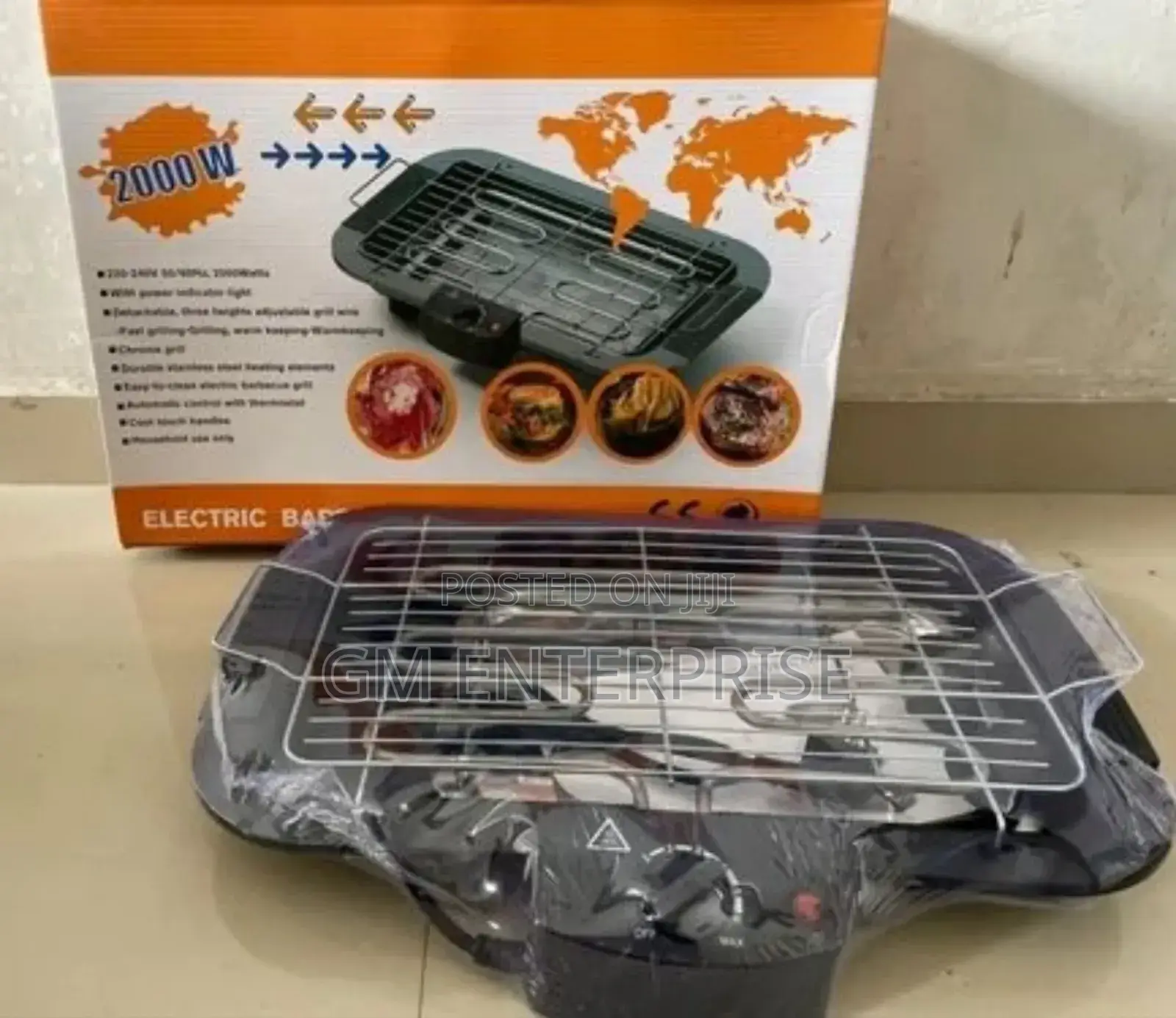 *Electric Barbecue Grill