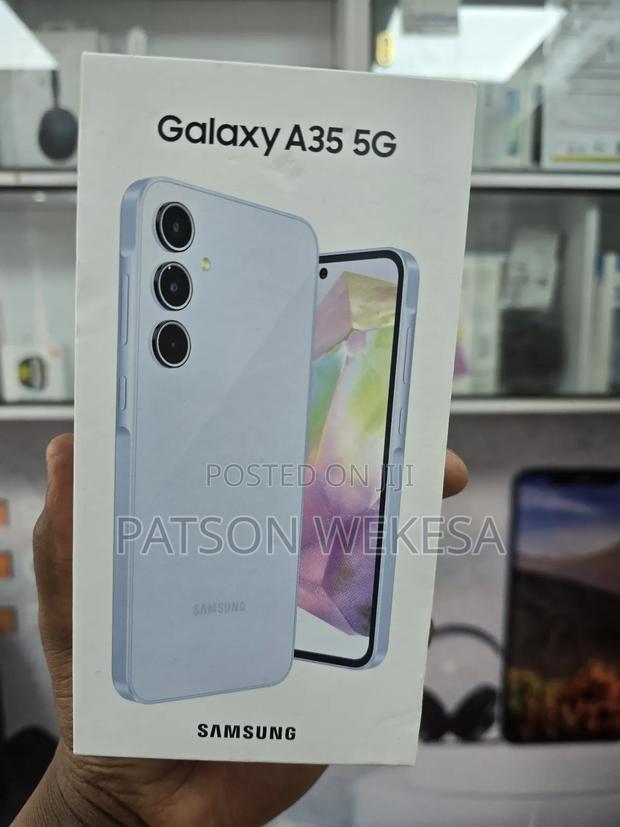 New Samsung Galaxy A35 128 GB Blue - thumbnail 2
