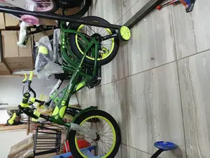 Luta Junior Kids Bike – 16 Inch Green Bicycle With Dual Brakes