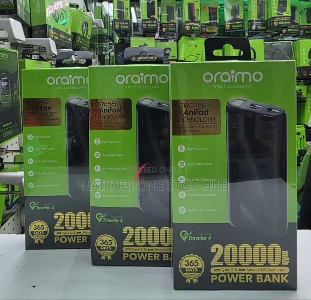 Oraimo Traveler 4 Opb-P204d 20,000mah Power Banks - thumbnail 3