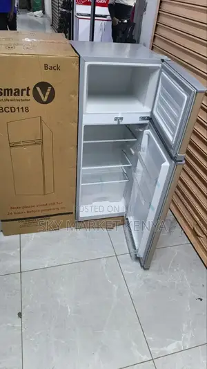 Volsmart Fridge Vl-Bcd118 Double Door 118 Litres
