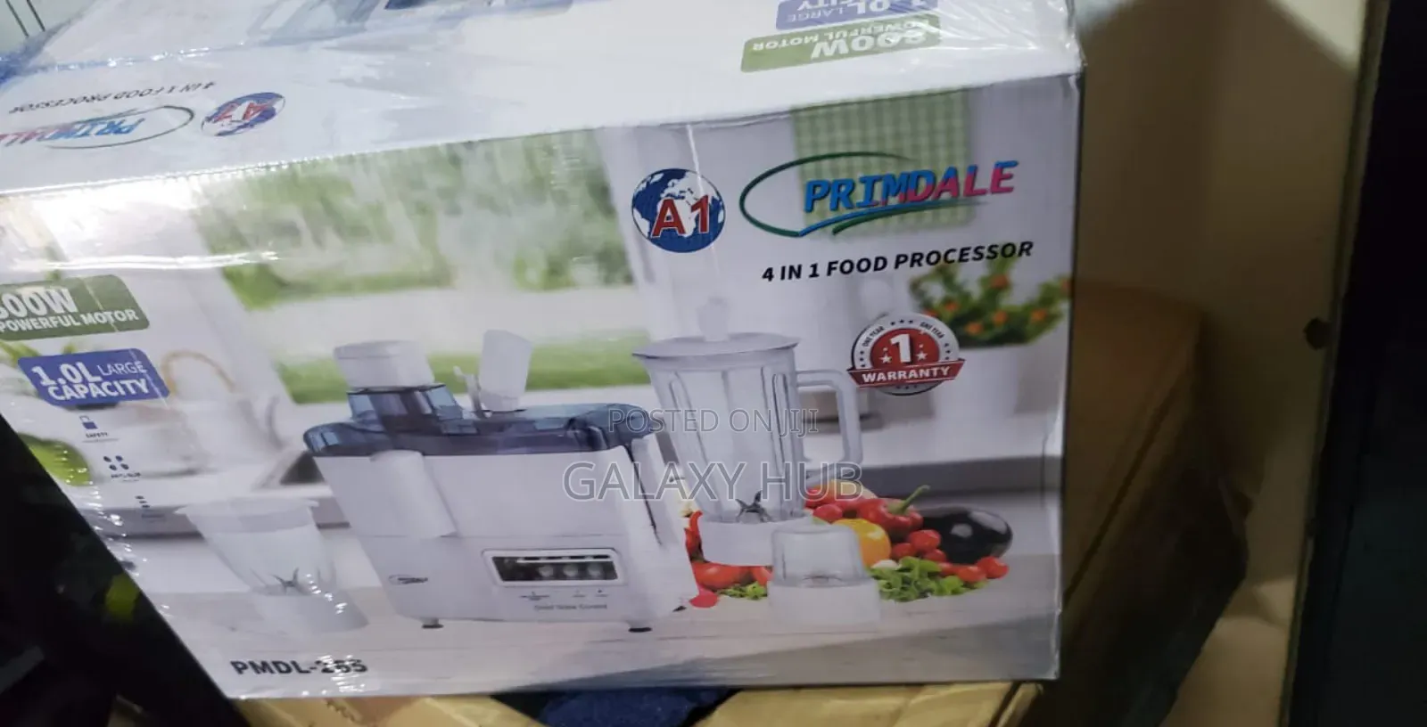 Primdale 4 In 1 Juicer -blender-grinder And Mill Food Processor