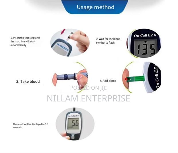 On Call Blood Sugar Meter , Glucometer* - thumbnail 3