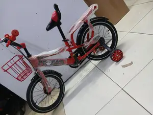 Premier Kids Training Bicycle With Basket – 16 Inch Red Bike