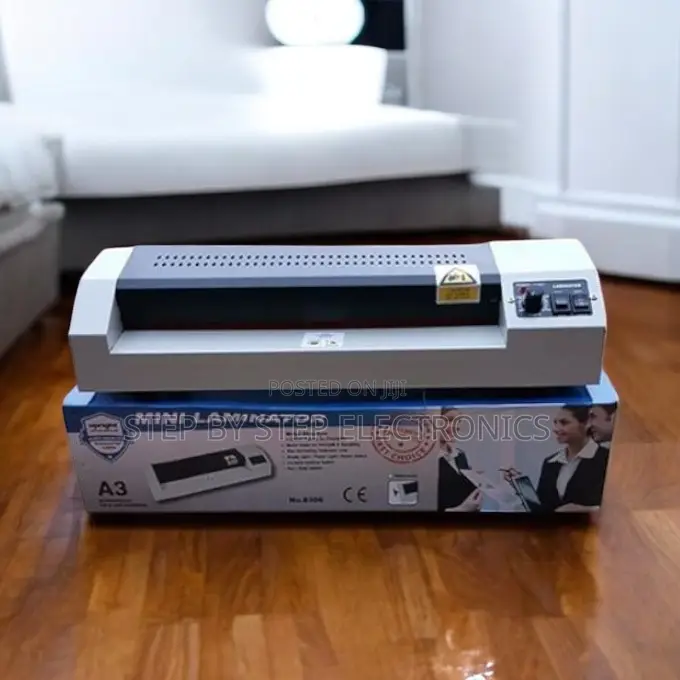 Heavy Duty Metallic Body A3 A4 Laminator With Infrared Heating System