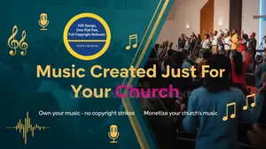100 Songs, One Flat Fee. Music Created Just for Your Church. Act Now!