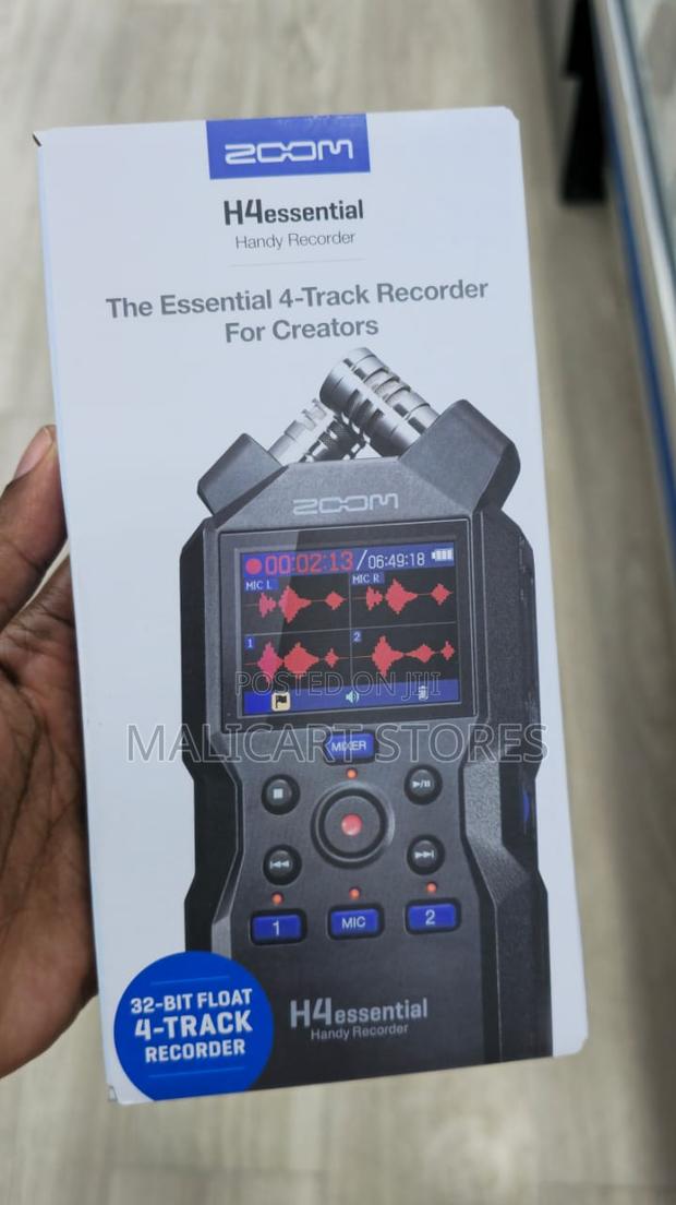 Zoom H4essential 4-Track 32-Bit Float Portable Audio Recorder