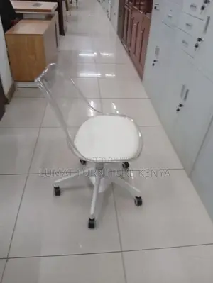 Designer Height-Adjustable Chair