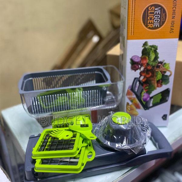 Stainless Steel Multifunctional Vegetable Chopper 14 in 1