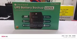 Lightwave Ups Battery Backup 650 Va