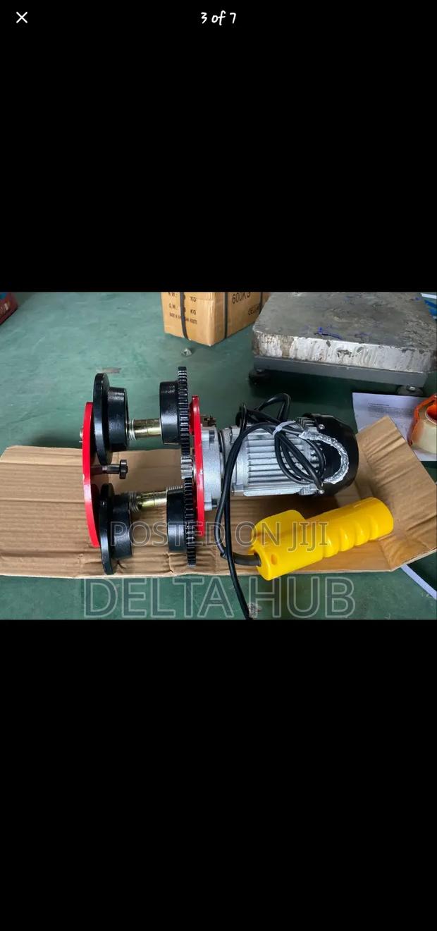 Smooth Travel Electric Geared Geared Trolley