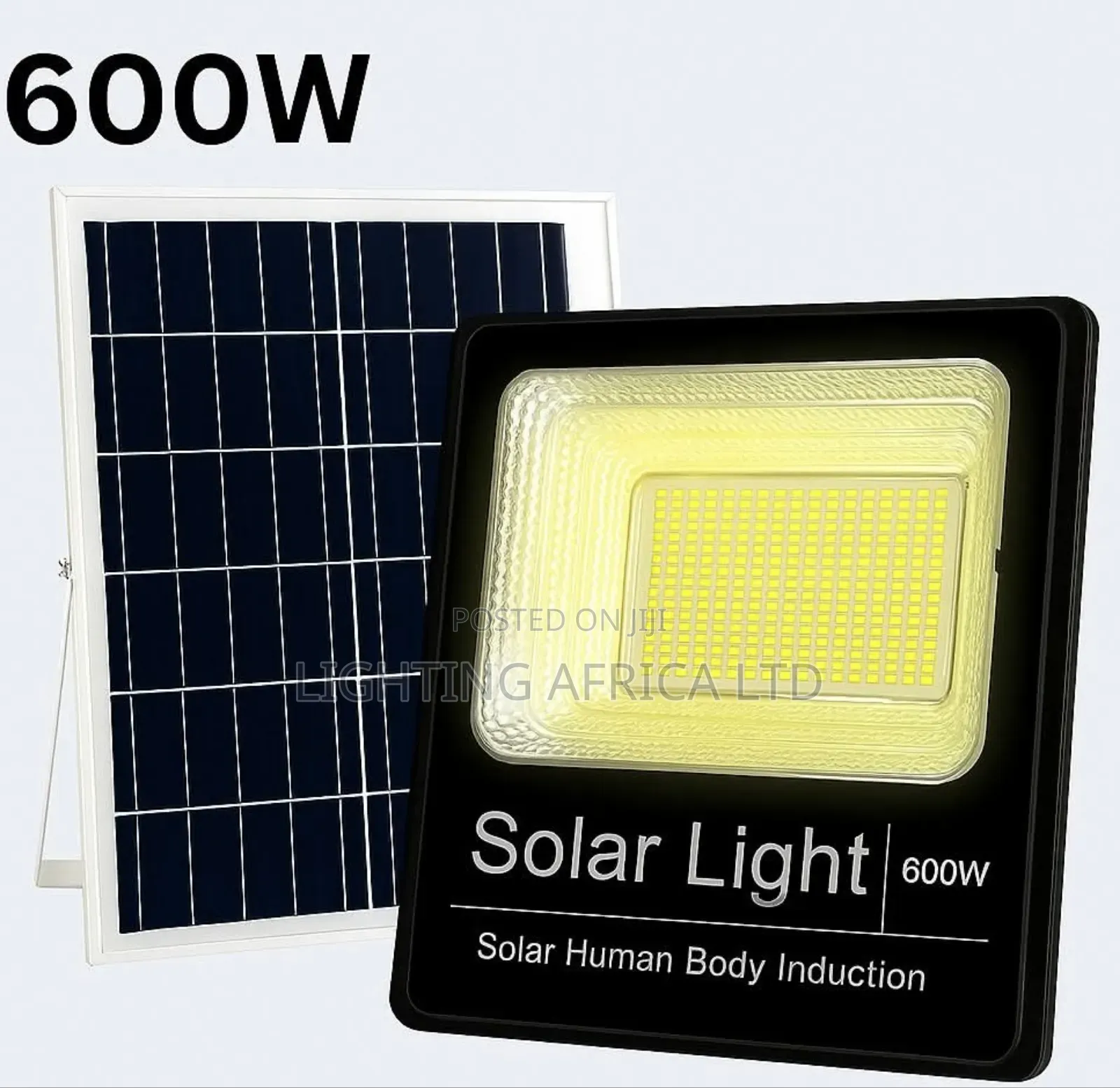New Top Quality 600 Watts Solar Floodlight With Mounting Bracket