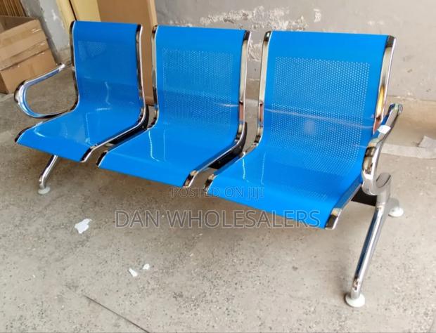 3 Seater Office Waiting Bench - main view