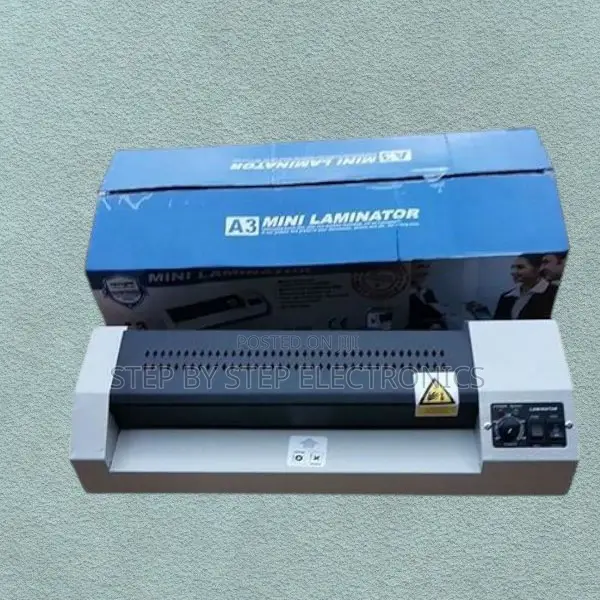 Professional Metallic Gauge Laminator With Temperature Control Knob