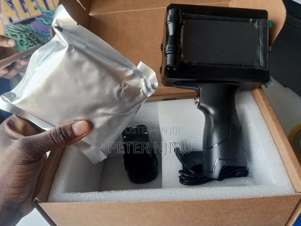 Multifunction Handheld Inkjet Printer With 1 Black Catridge. - main view