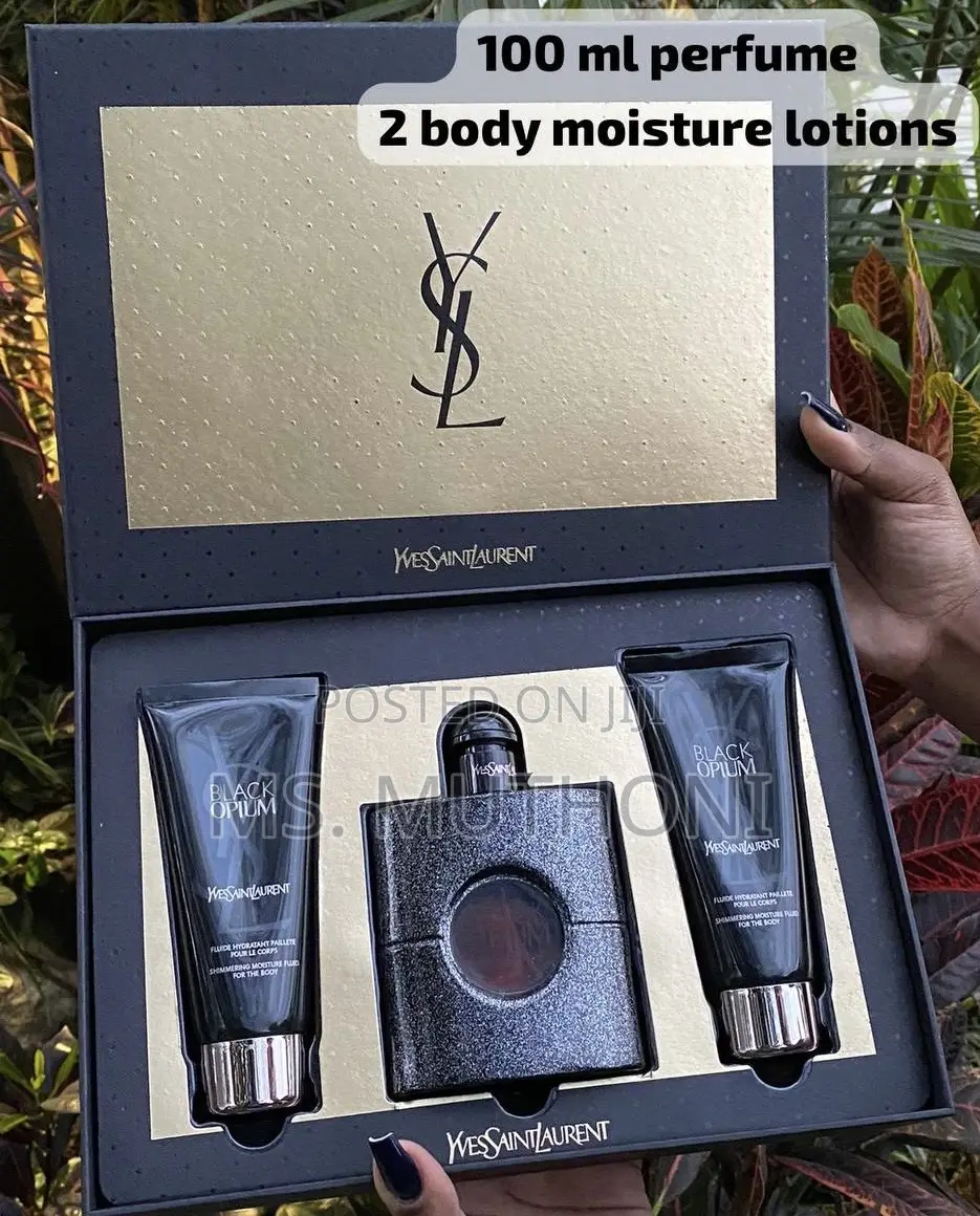Yves Saint Laurent Black Opium Gift Set.