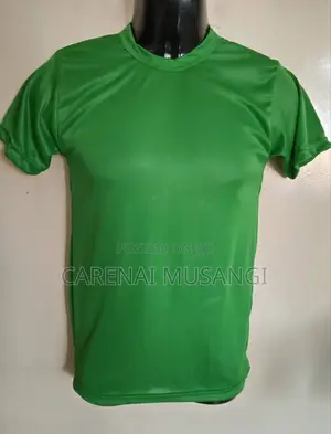 Green Polyester T-Shirts