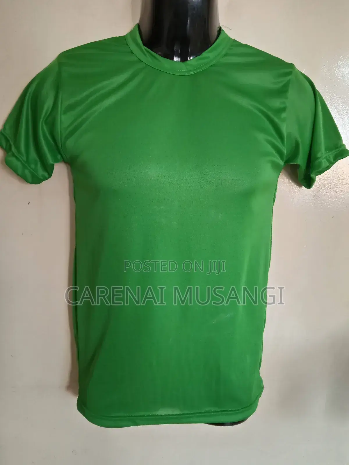Green Polyester T-Shirts