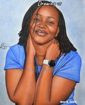 Colored Pencils Portrait Drawing - thumbnail 2