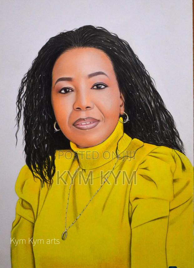 Colored Pencils Portrait Drawing - thumbnail 3