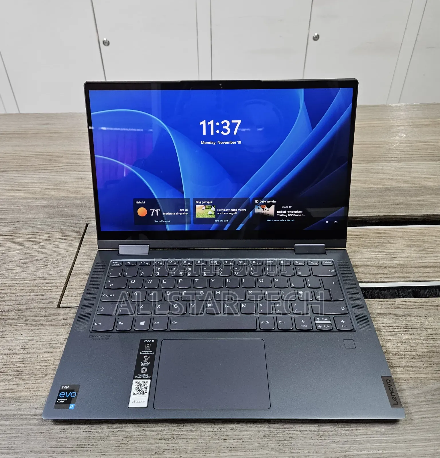 Laptop Lenovo Yoga 7i 16GB Intel Core I7 SSD 512GB