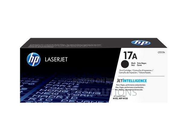 Hp 17a Black (Cf217a) Original Laserjet Toner Cartridge