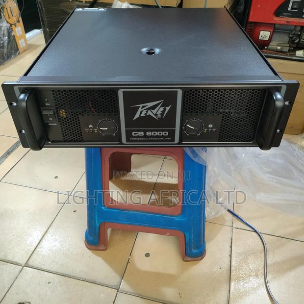 Peavey Cs 6000 Proffesional Power Amplifier 2 Channels - main view