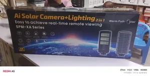 2 in 1 Ai Solar Camera + Lighting