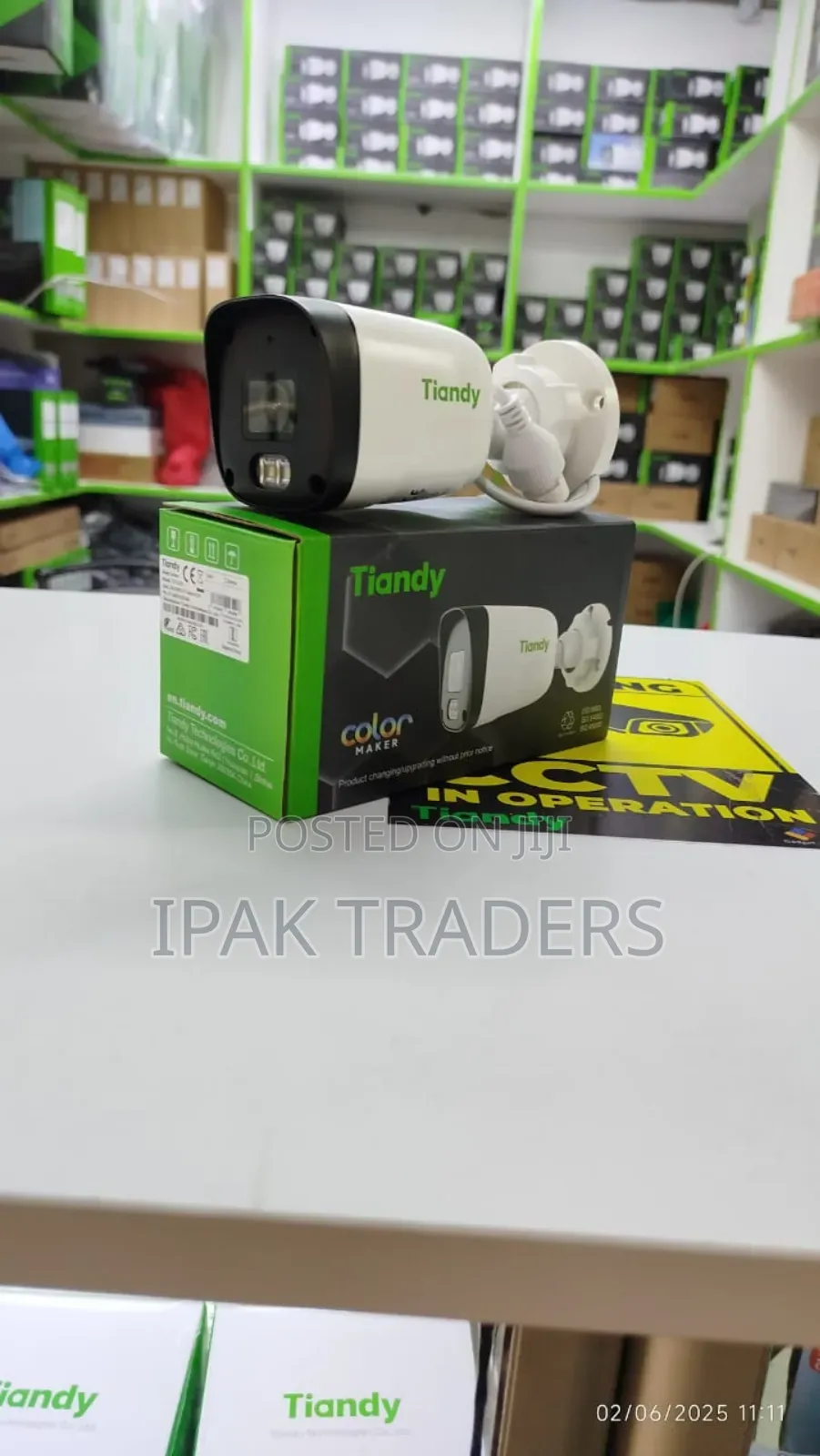 *Tiandy 2mp Bullet* 2mp 20m Full Colour With Audio**
