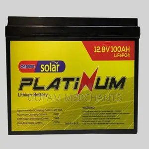 Chloride Exide Platinum Solar Lithium Battery – 12.8v 100ah (Lifepo4)