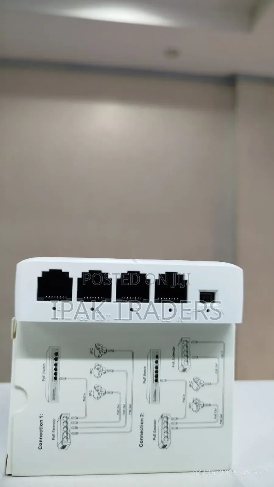 4port Poe Indoor Extender
