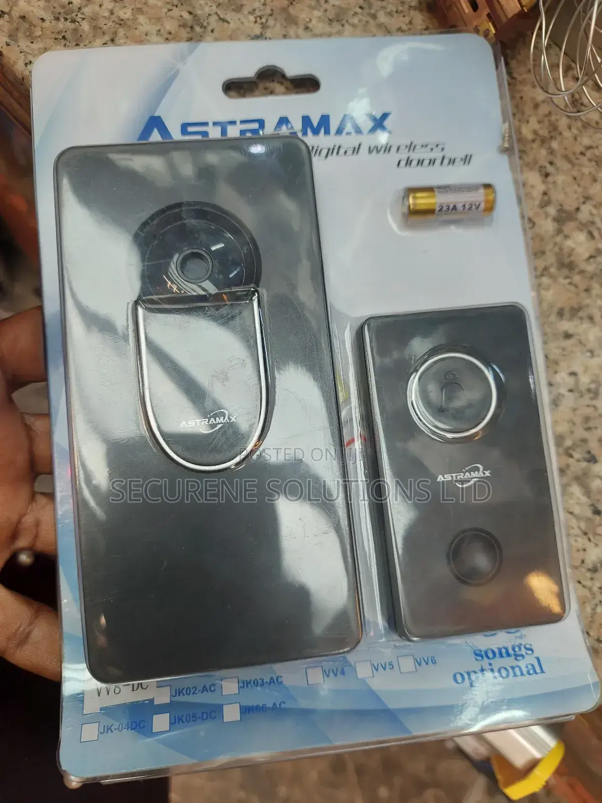 Astramax Digital Wireless Doorbell.