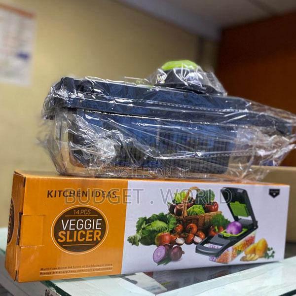 Veggie Chopper With 8 Blades 14-in-1 Multifunctional Food Chopper
